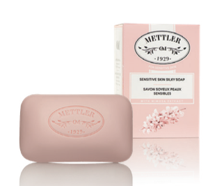 Silky soap for sensitive skin